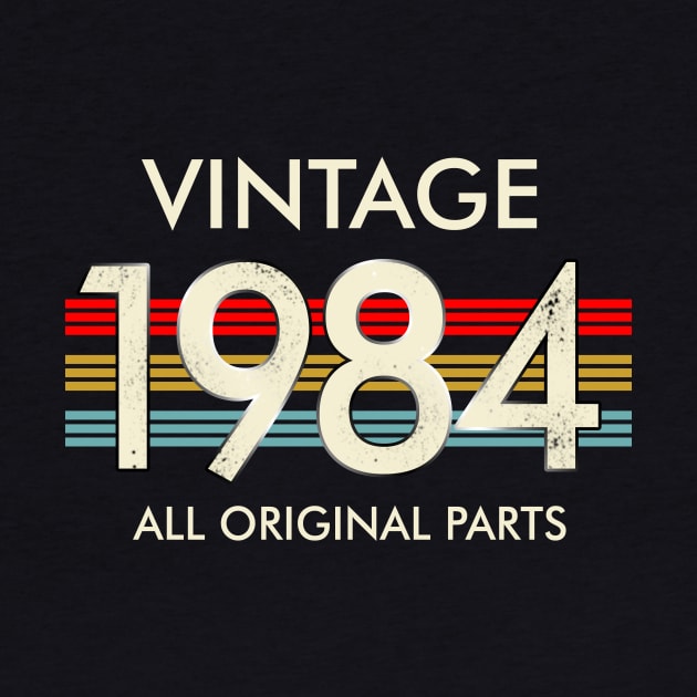 Vintage 1984 All Original Parts by louismcfarland